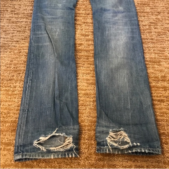 ⚜️7FAM⚜️ 7 For All Mankind Slimmy Lightwash Jeans - Picture 8 of 8